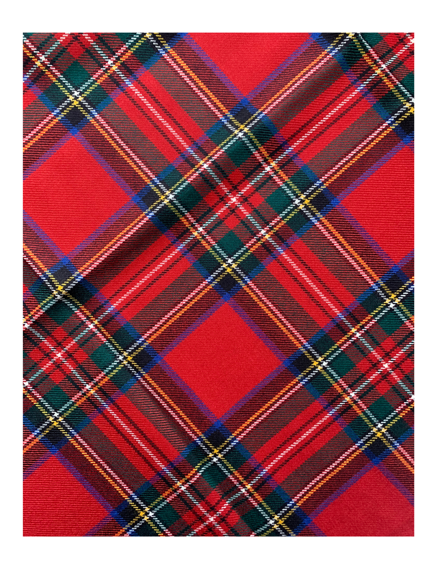 Christmas Classic Tartan Neck Warmer Scarf - Stewart Royal Modern