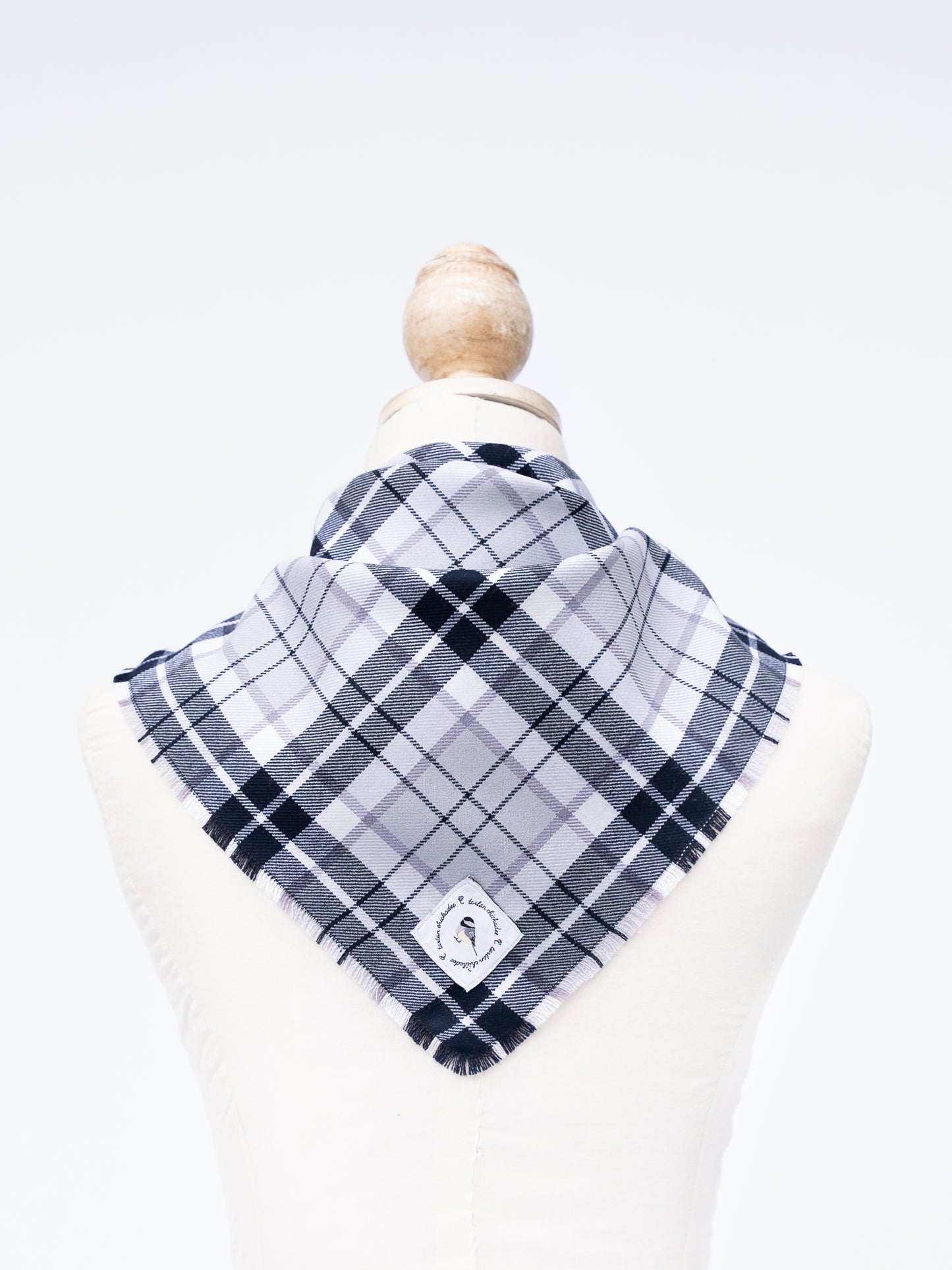 Arctic BlueBerry Tartan Bandana