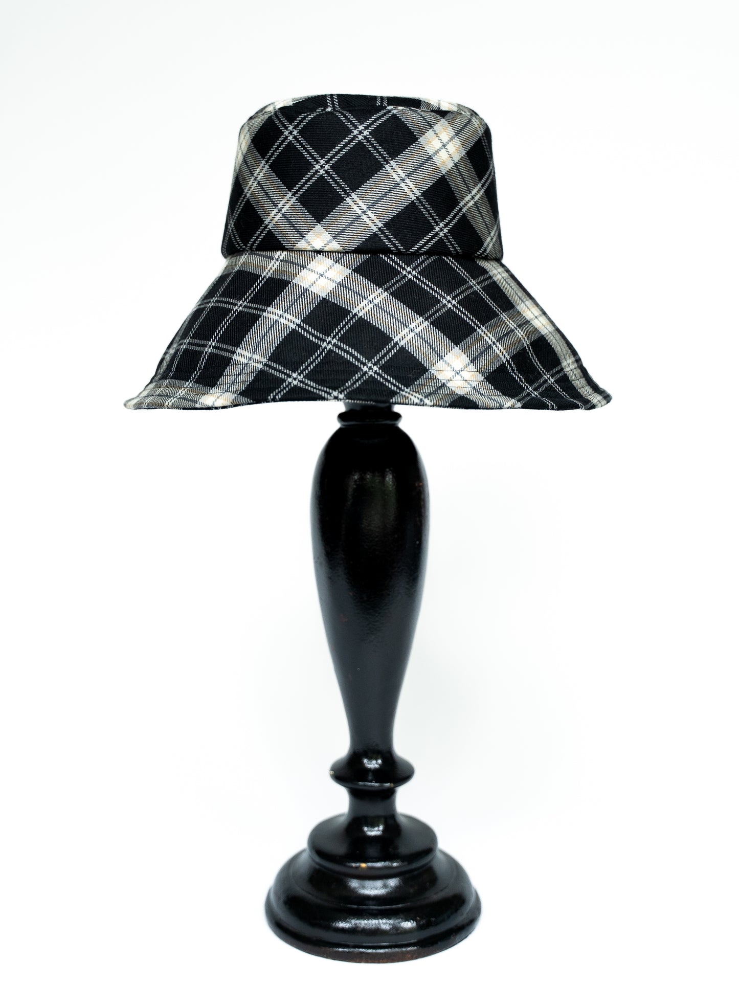 Black-Capped Chickadee Tartan Bucket Hat