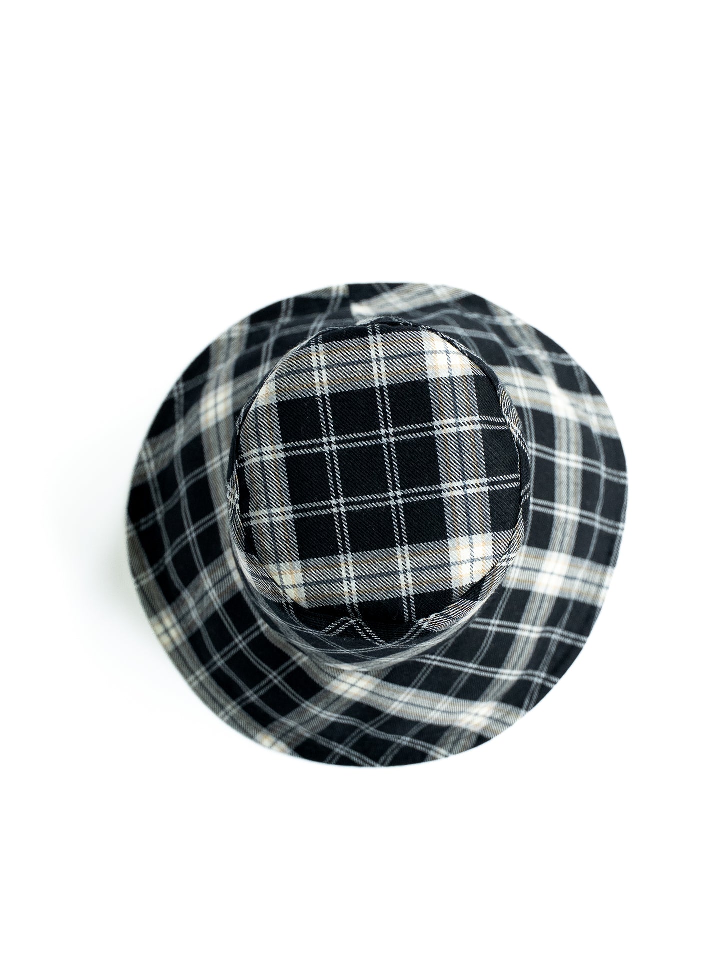 Black-Capped Chickadee Tartan Bucket Hat