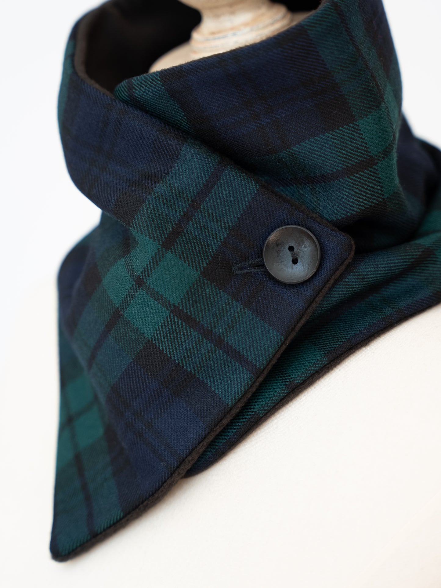 Black Watch Tartan Neck Warmer Scarf
