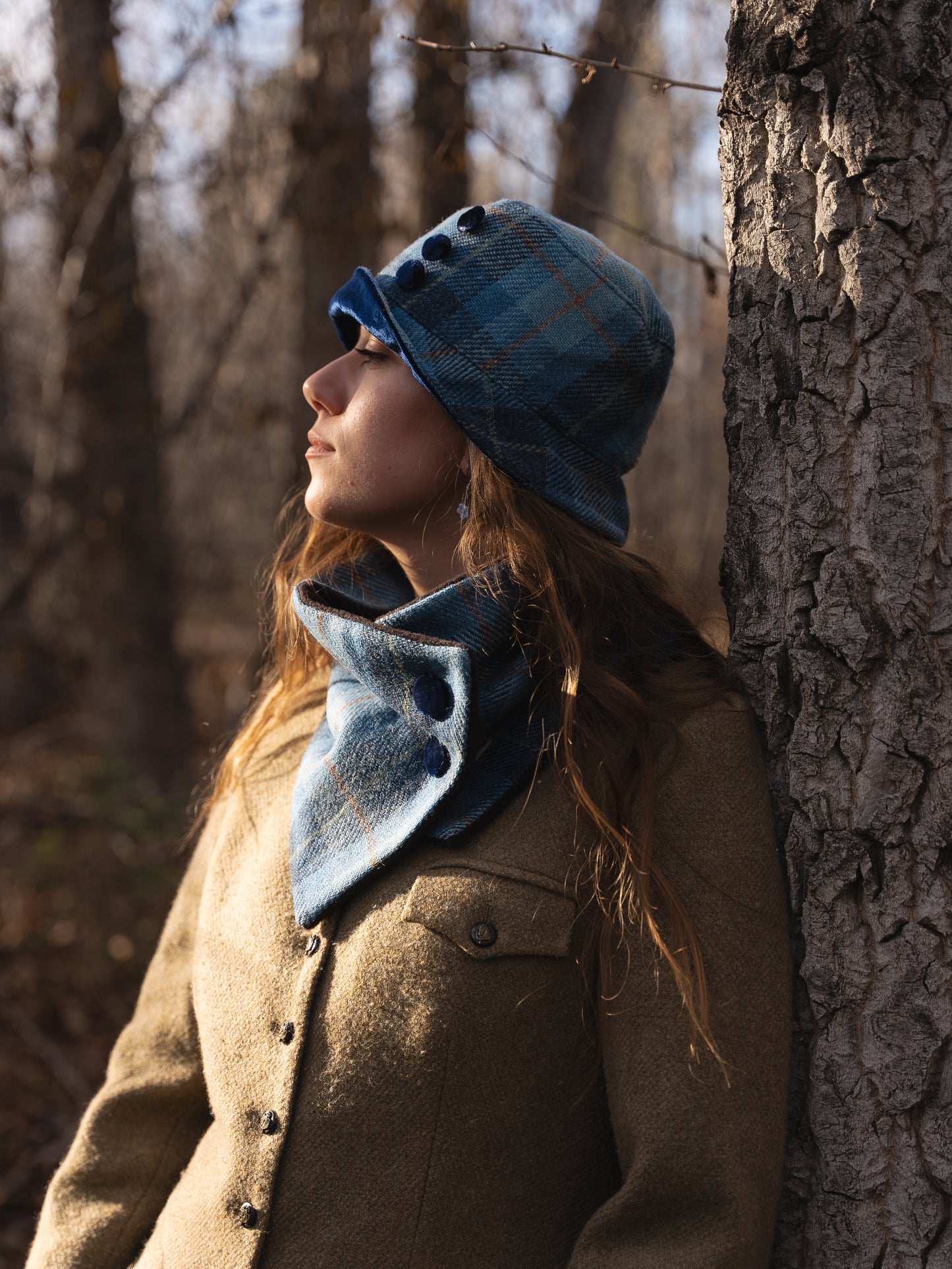 Harris Tweed® Blue Hat - SOLD OUT