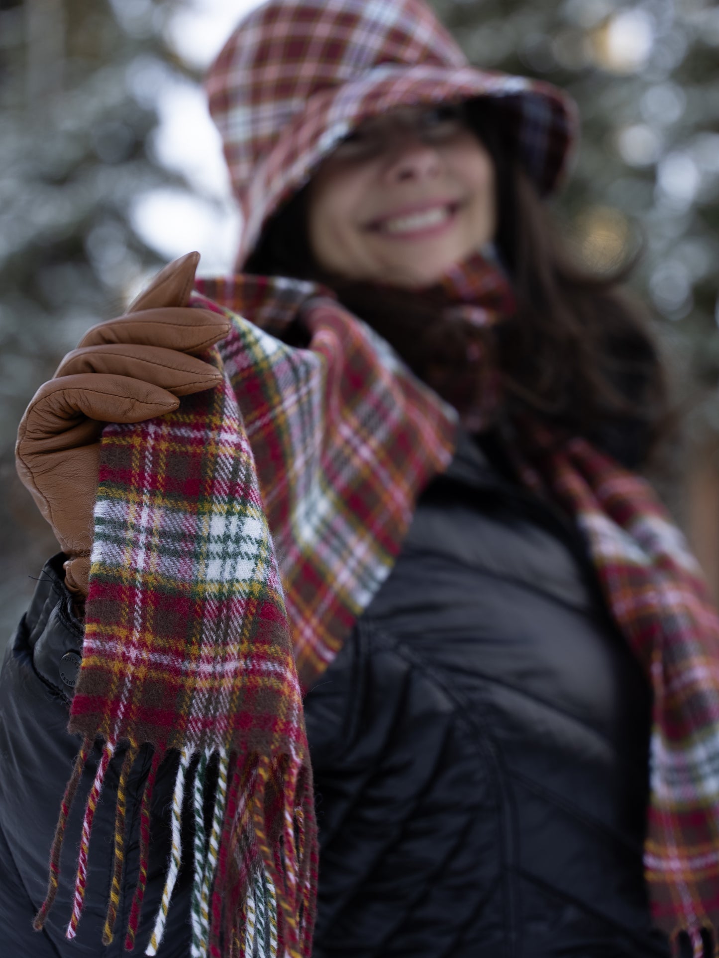 Tundra Twilight Tartan Scarf