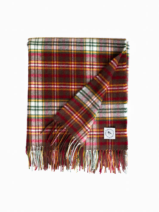Tundra Twilight Tartan Lap Blanket