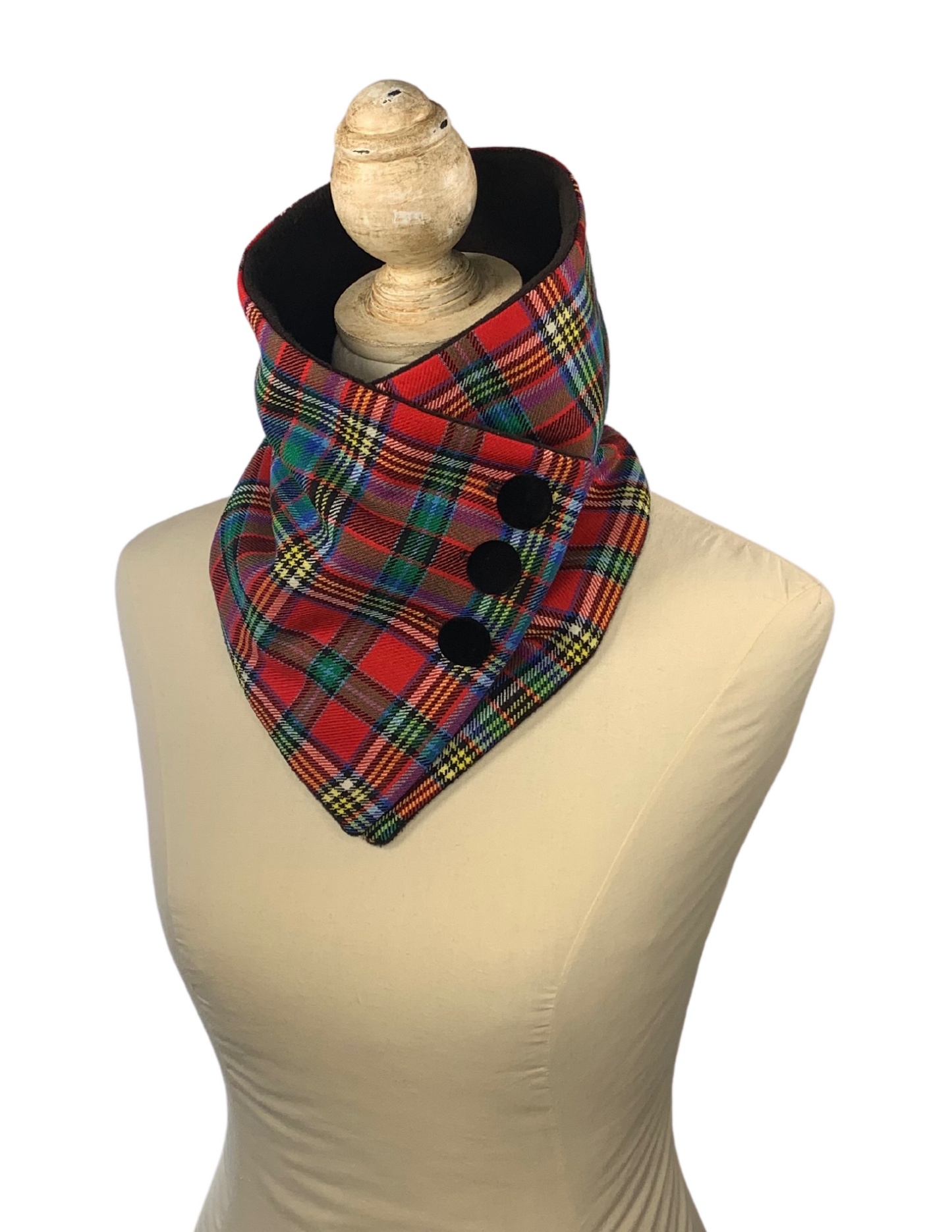 Classic Christmas Tartan Neck Warmer Scarf - Anderson of Ardbrake