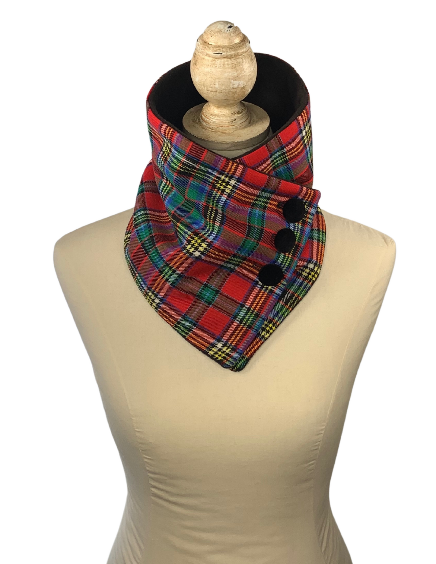 Classic Christmas Tartan Neck Warmer Scarf - Anderson of Ardbrake