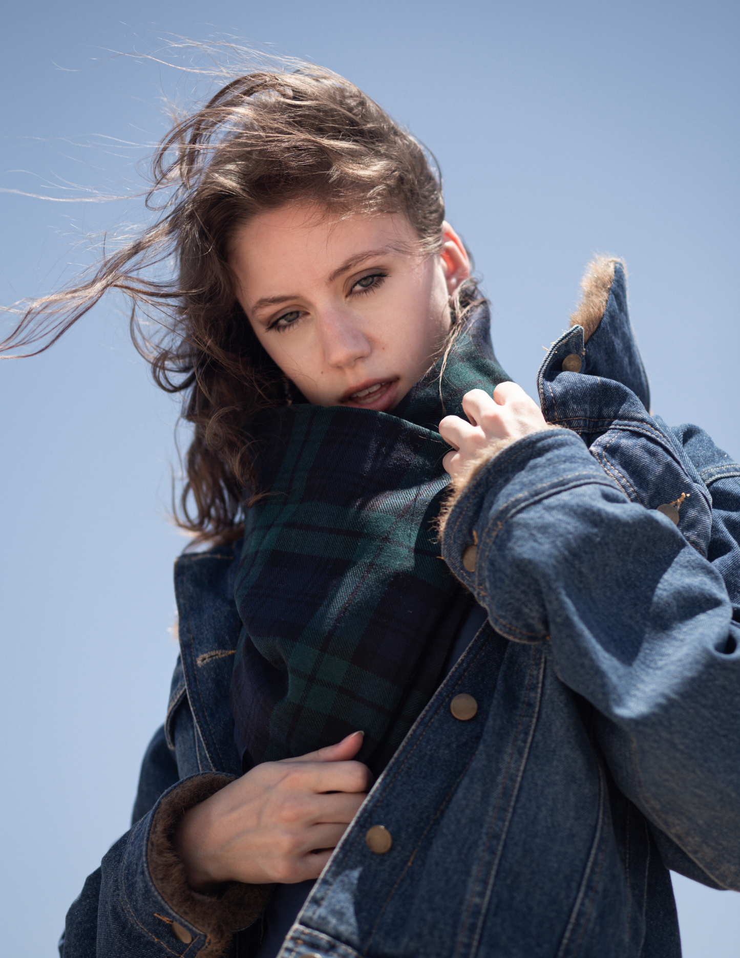 Black Watch Tartan (Plaid) Cowl Neck Warmer