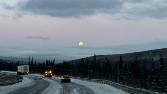 A Cozy Stop on a Long Winter Road
