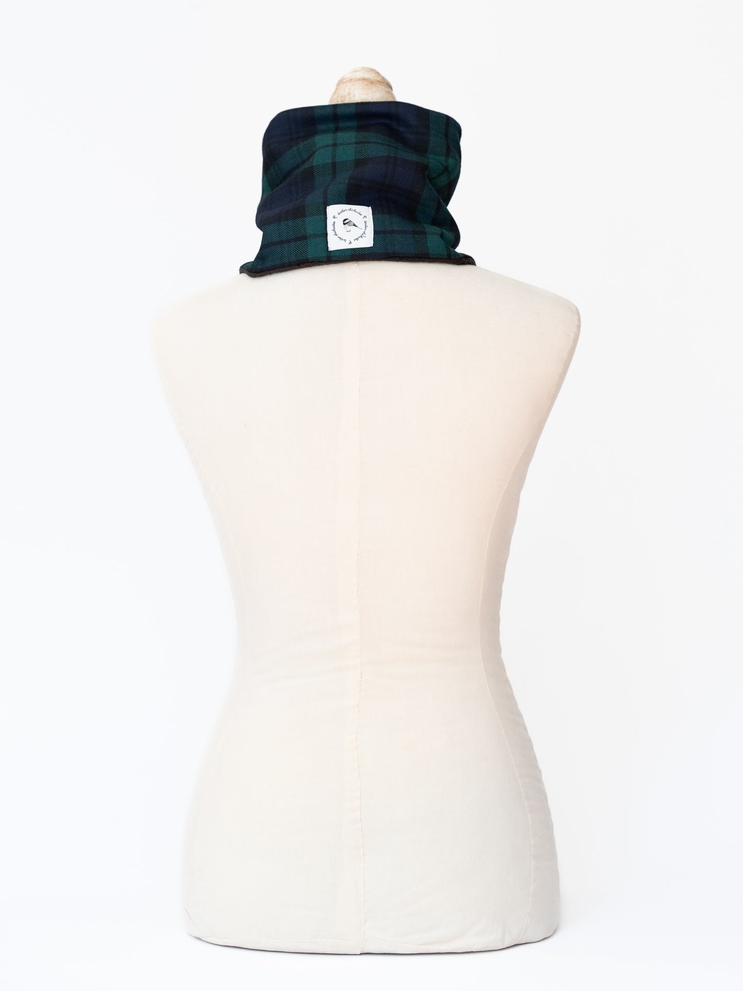 Black Watch Tartan Neck Warmer Scarf