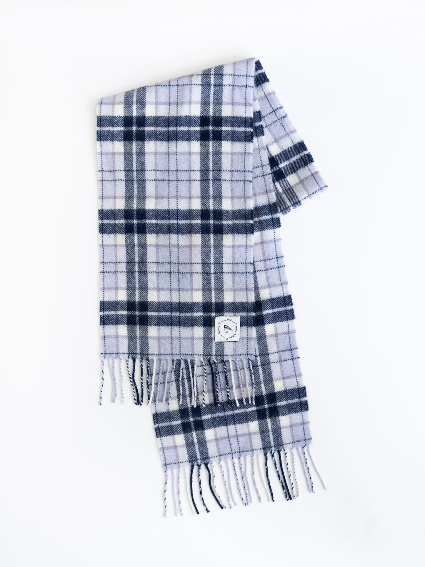 Arctic BlueBerry Tartan Scarf