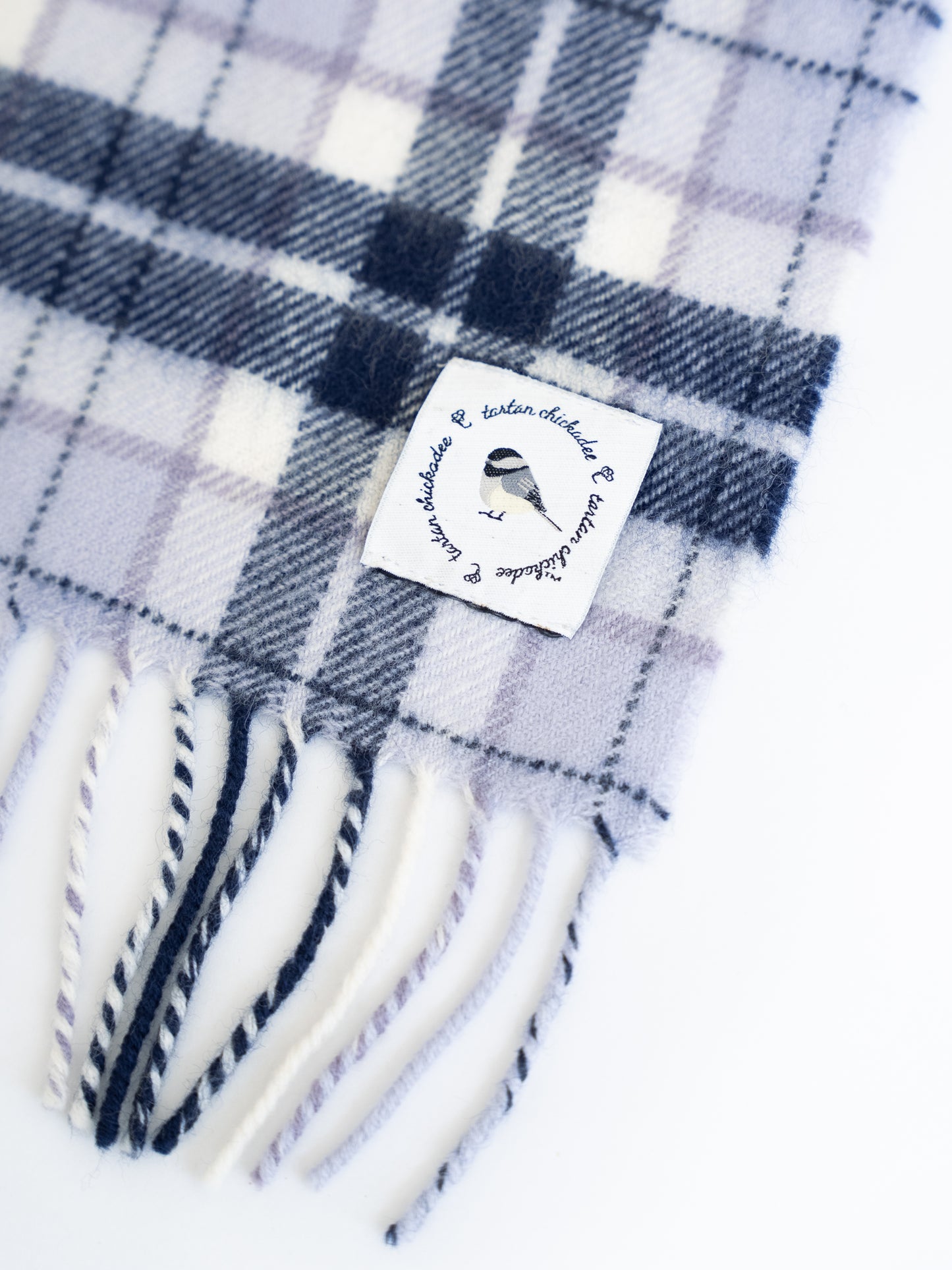 Arctic BlueBerry Tartan Scarf