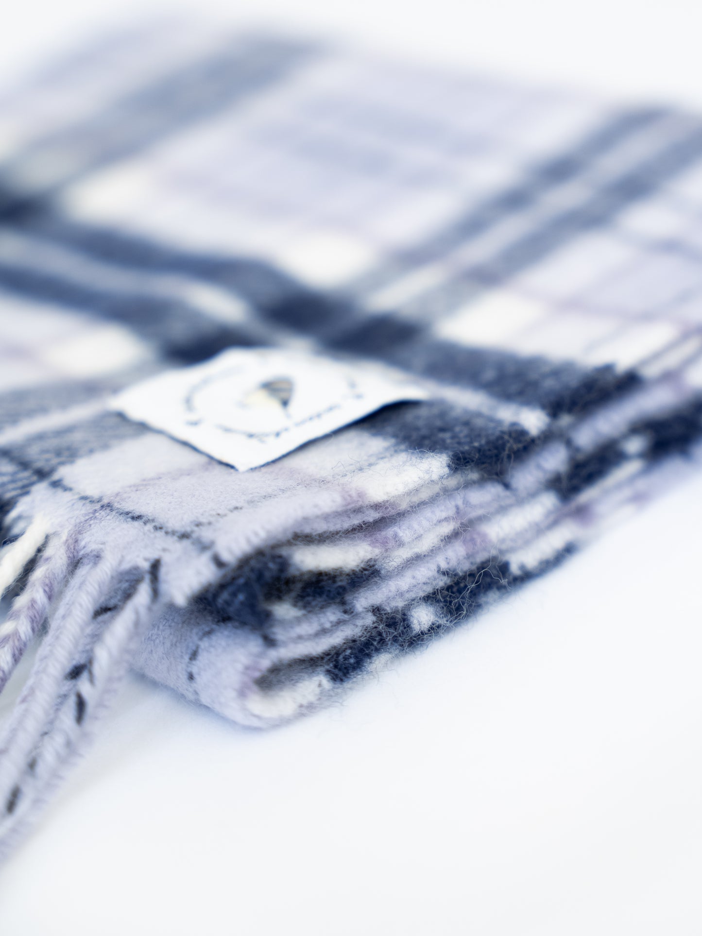 Arctic BlueBerry Tartan Scarf