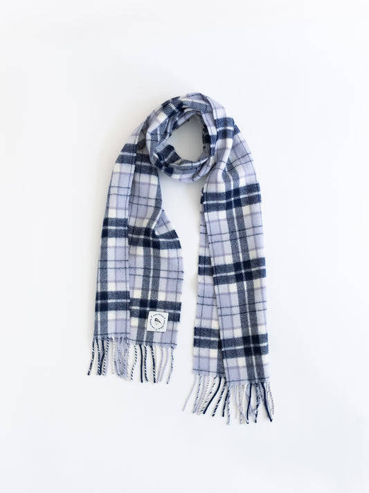 Arctic BlueBerry Tartan Scarf