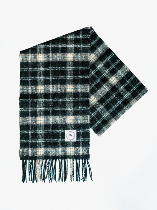 Black-Capped Chickadee Tartan Scarf