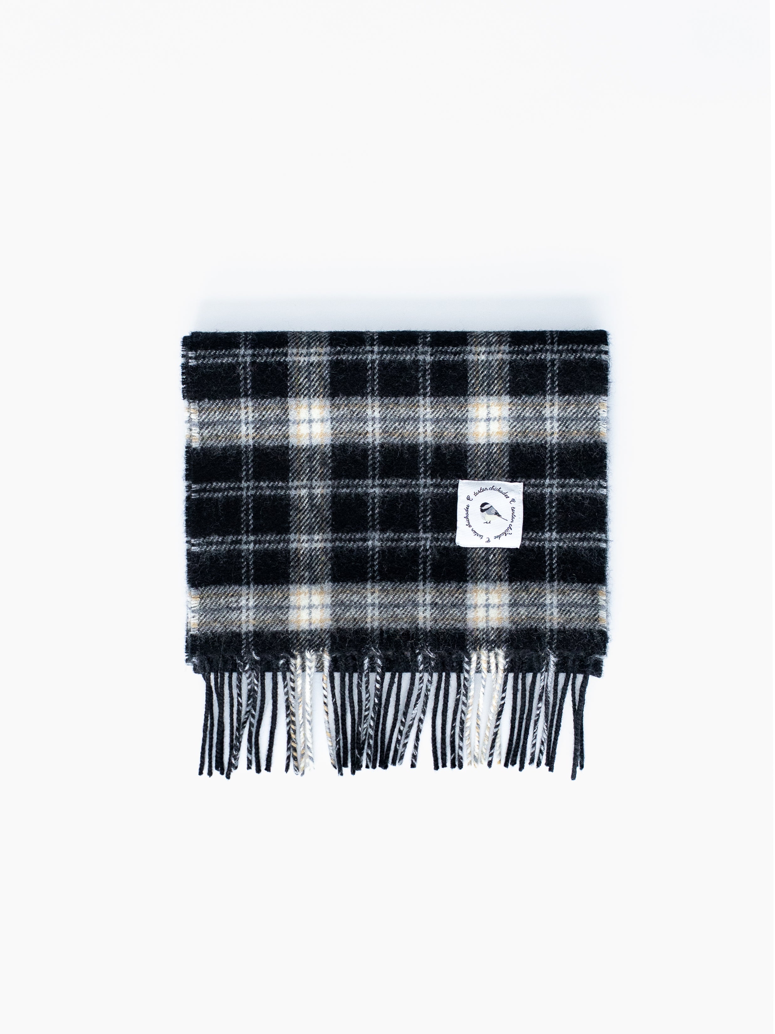 Black-Capped Chickadee Tartan Scarf – Tartan Chickadee®