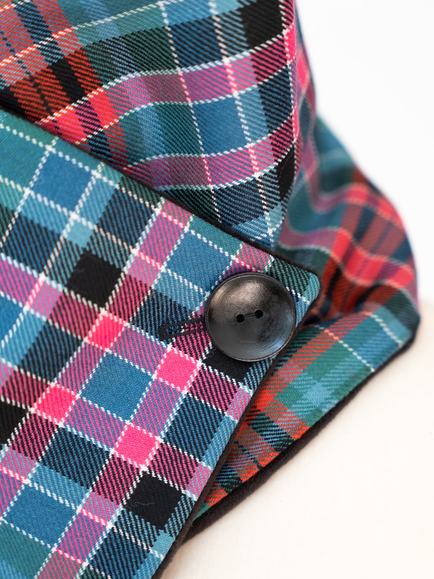 Ancient Red Gordon Tartan Neck Warmer Scarf