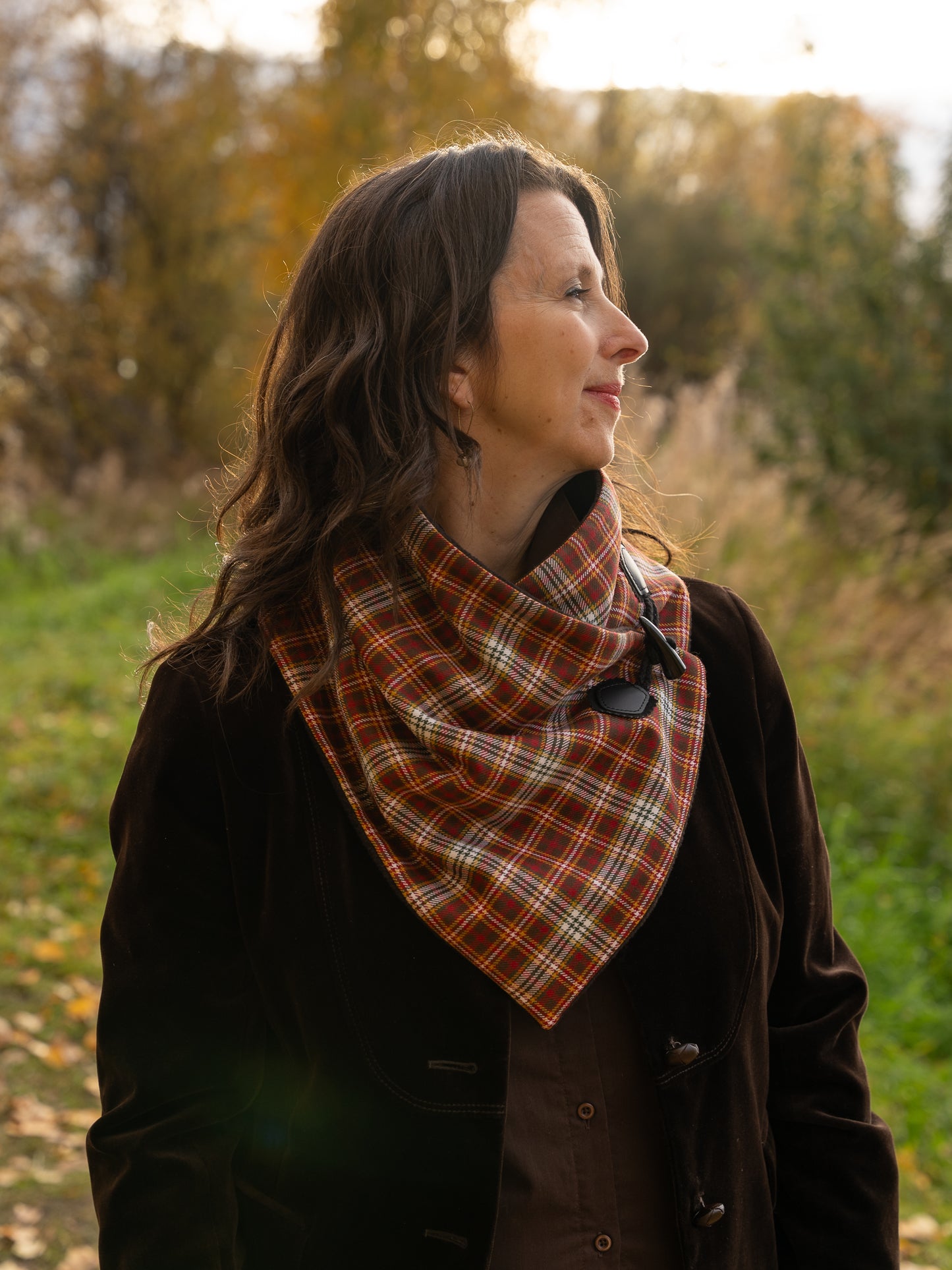 Tundra Twilight Tartan Cowl Neck Warmer