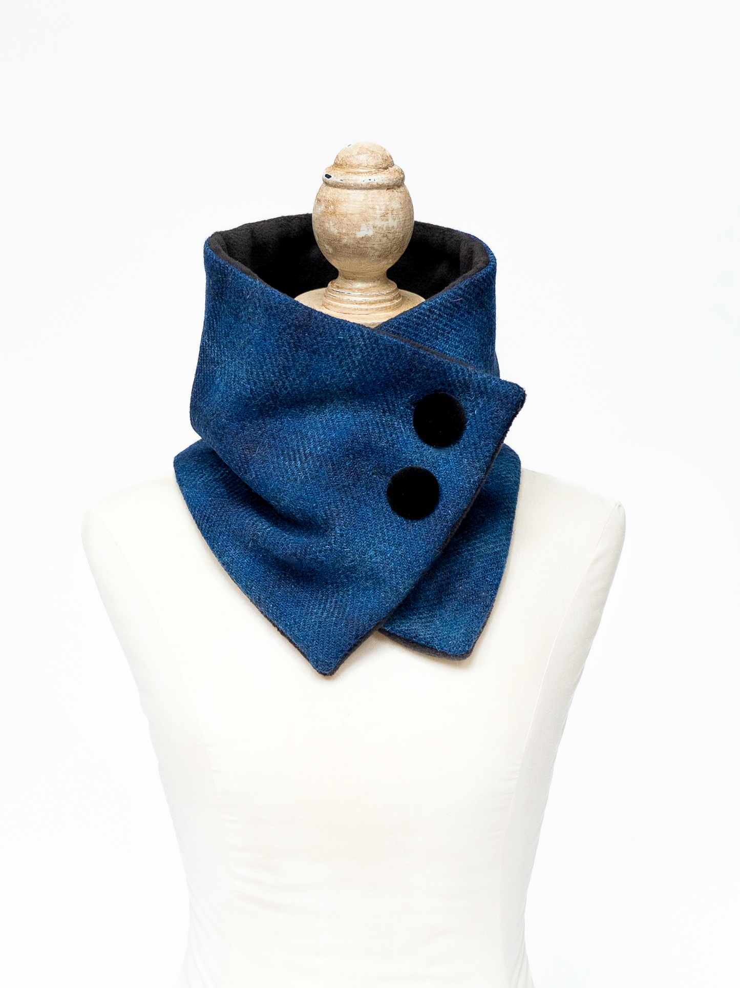 Harris Tweed® Neck Warmer - Blue Nights