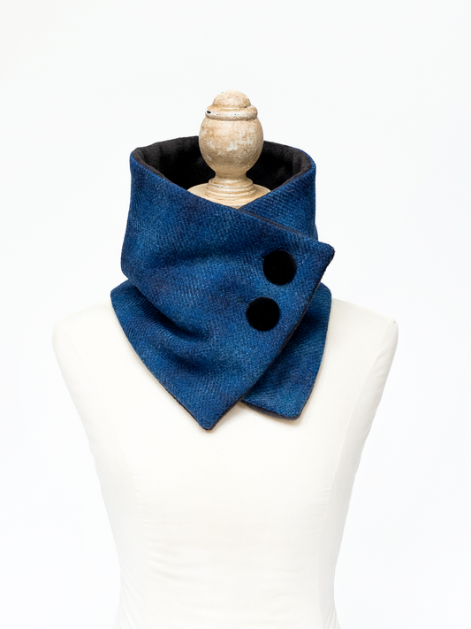 Harris Tweed® Neck Warmer - Blue Nights