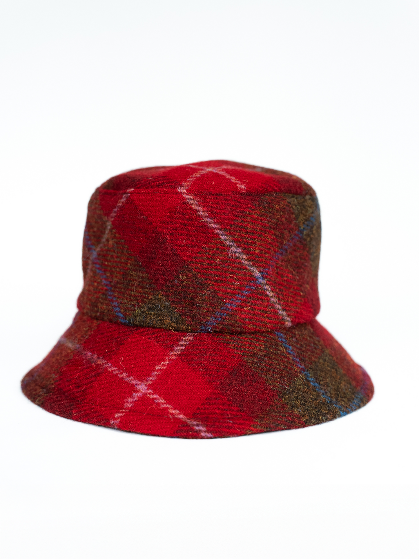 Harris Tweed® Bucket Hat - Cranberry Ridge