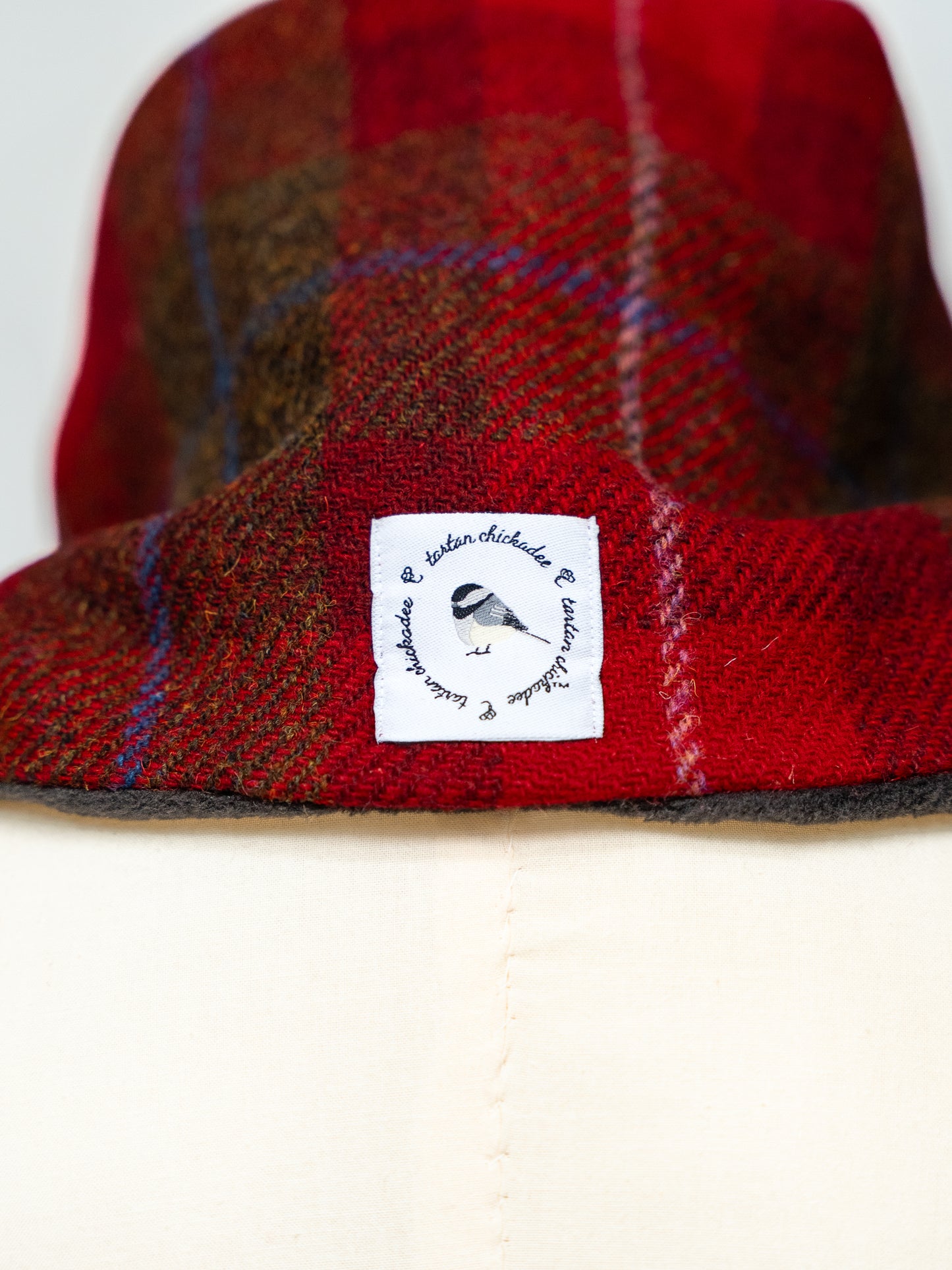 Harris Tweed® Neck Warmer - Cranberry Ridge