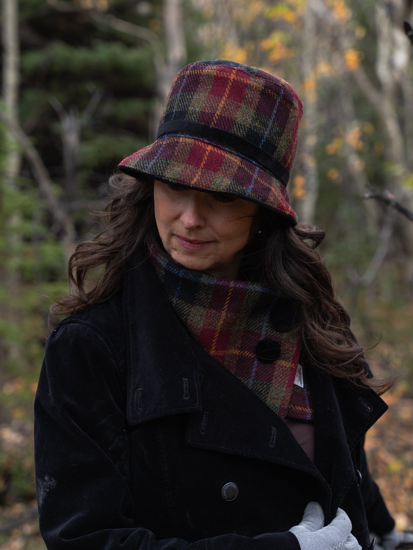 Harris Tweed® Cranberry Hat - SOLD OUT