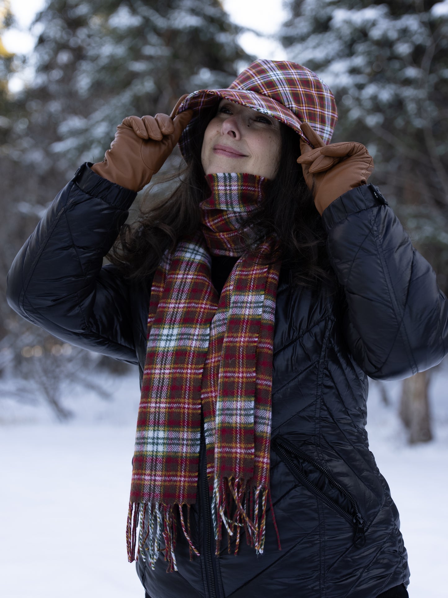 Tundra Twilight Tartan Scarf